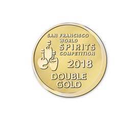 San Francisco World Spirits Competition 2018 Double Gold Award - Brilliance, Bold & Peated