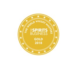 World Whisky Masters 2018 - Gold Medal