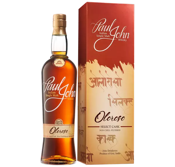 Paul John Oloroso SELECT CASK - Indian Single Malt Whisky